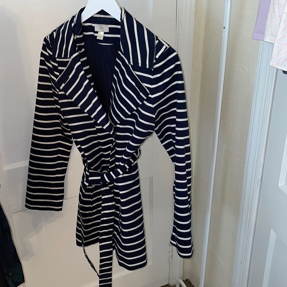 Striped LOFT Coat
